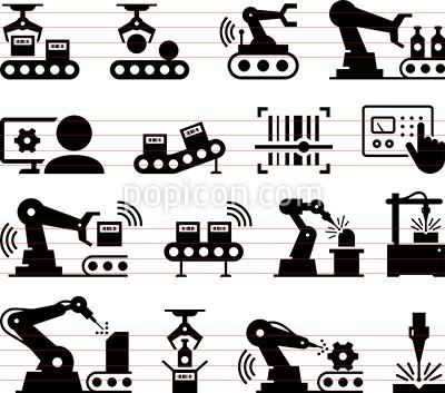 400x353 Factory Automation Icons Jabilicons Factory Icon, Graphic