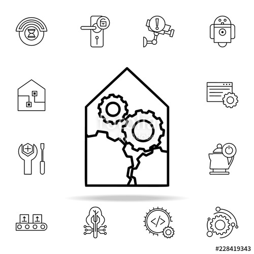 500x500 Home Automation Icon Automation Icons Universal Set For Web