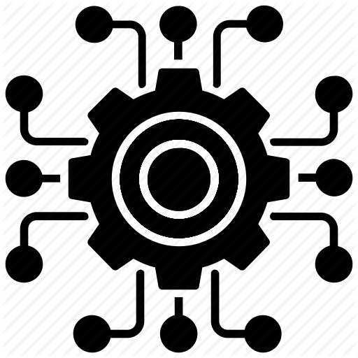512x512 Automated Solutions, Automation, Cogwheel, Engineering, Mechanism Icon