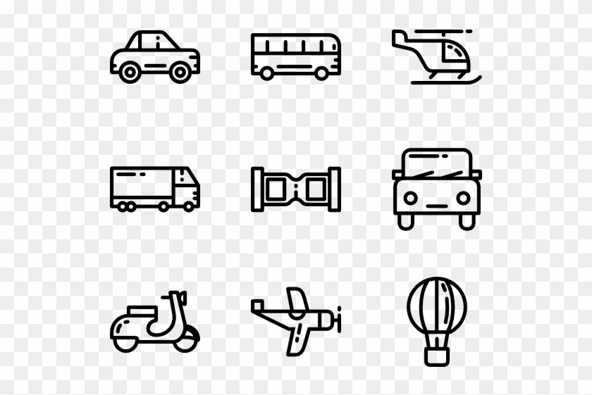 840x561 Vector Car Icons Resume Silhouette Free Download