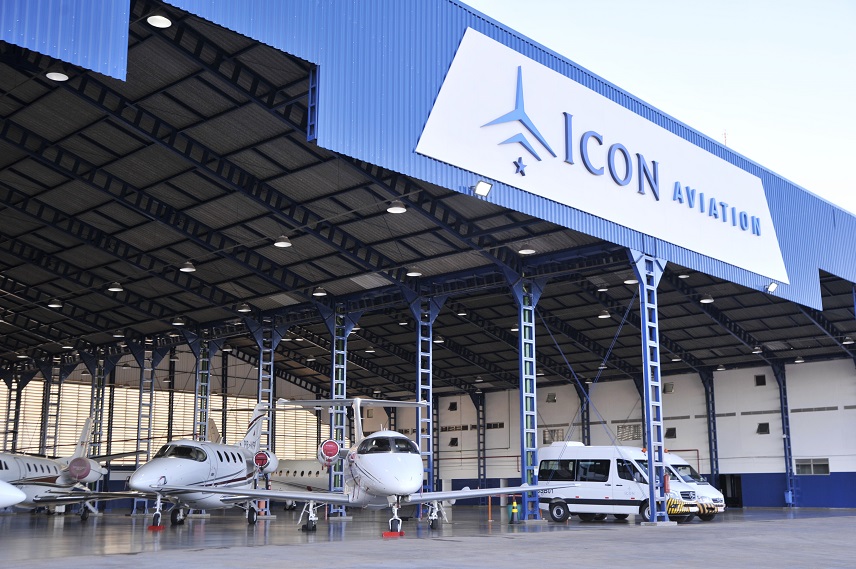 856x569 Icon Aviation Inaugura Hangar Em