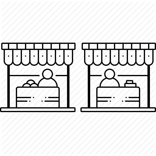 512x512 Bazaar, Market, Marketplace, Sale, Shop, Stall Icon
