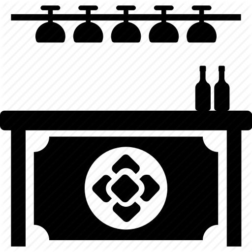 512x512 Bar Counter, Bar House, Bar Interior, Bear Bar, Cocktail Bar Icon