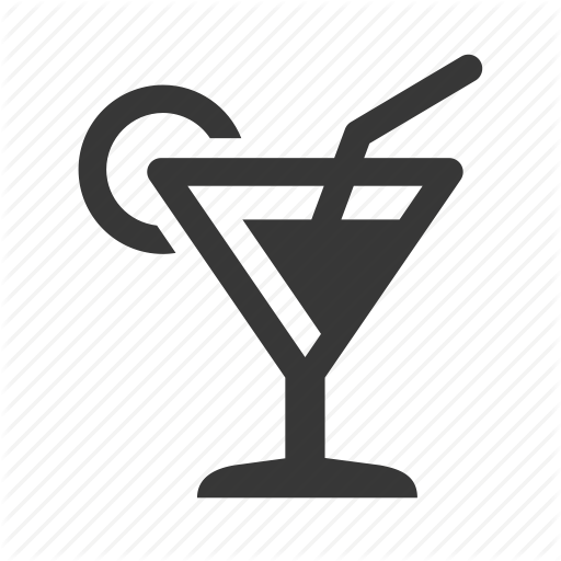 512x512 Alcohol, Bar, Cocktail, Drink, Drinking, Raw, Simple Icon