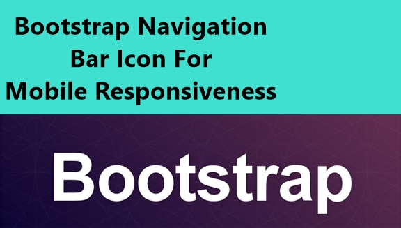 576x327 Bootstrap Navigation Bar Icon With Animation Tutorial With Demo Code