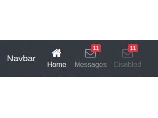 320x240 Bootstrap Snippet Bootstrap Navbar With Icon Top Using Html Css