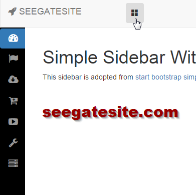 391x390 Create Cool Simple Sidebar Menu With Bootstrap And Font Awesome