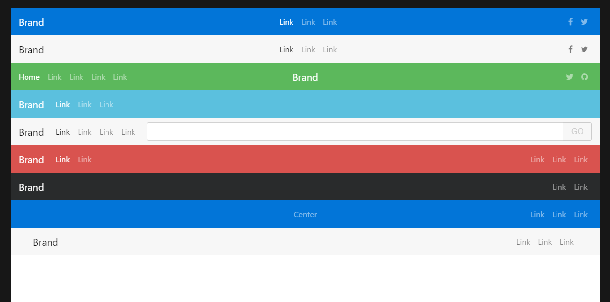 1243x615 Bootstrap Navbar Examples