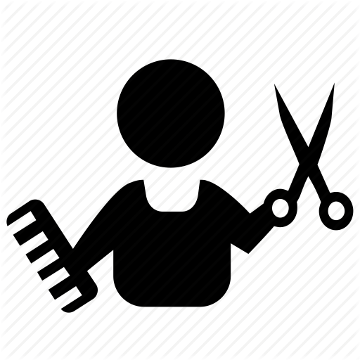 512x512 Barber, Barbershop, Scissors, Work Icon