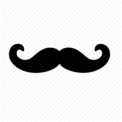 512x512 Barbershop, Moustache, Twisted, Twisted Moustache Icon