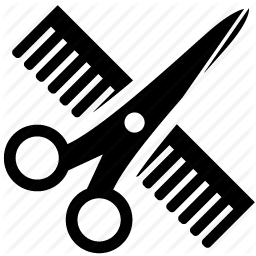 256x256 Barber, Barbershop, Cut, Hair, Scissor, Scissors Icon