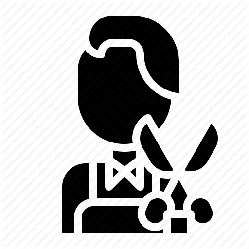 512x512 Barber, Barbershop, Hair, Haircut, Salon Icon