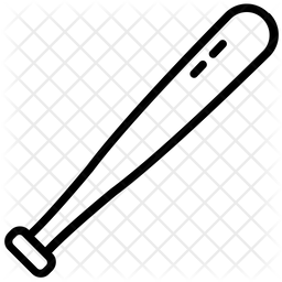 256x256 Baseball Icon Of Line Style