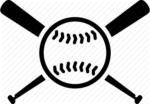 512x355 Ball, Baseball, Bat, Emblem, Little League, Logo Icon