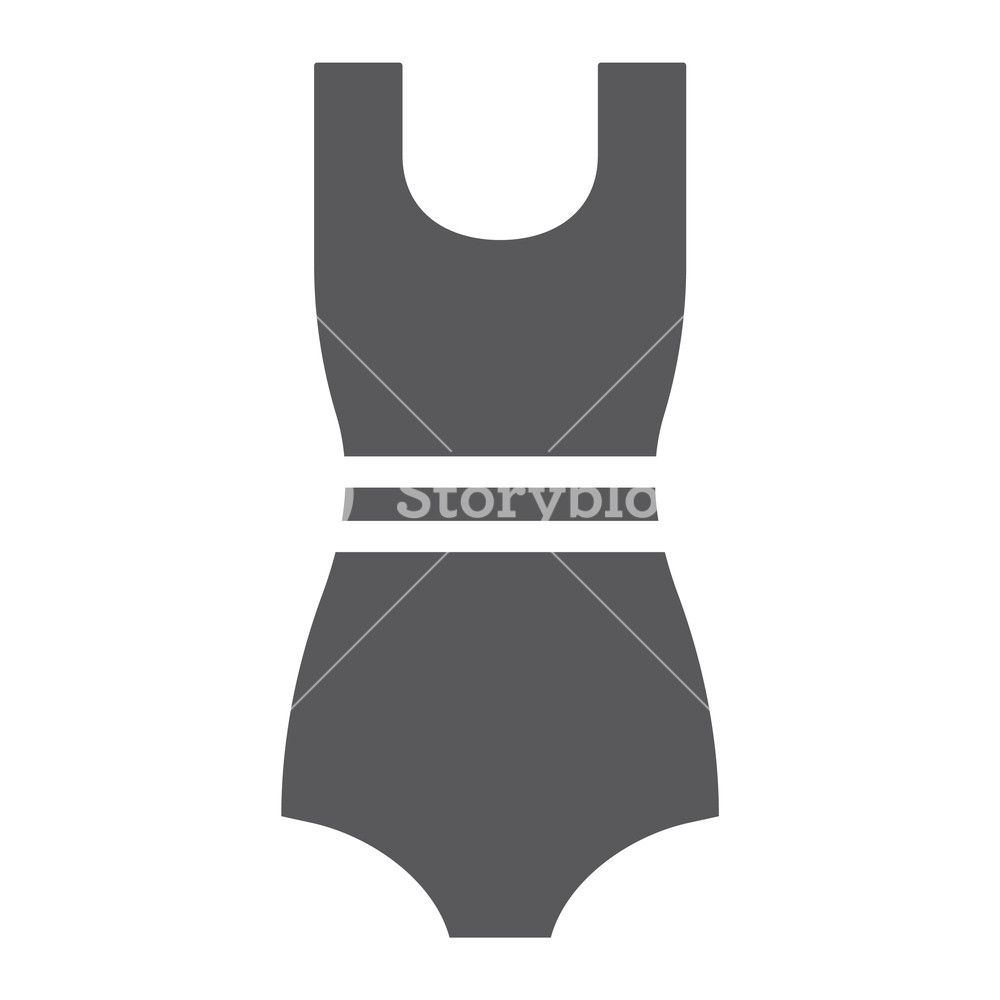 1000x1000 Swimming Suit Glyph Icon, Clothing And Beach, Bathing Suit Sign