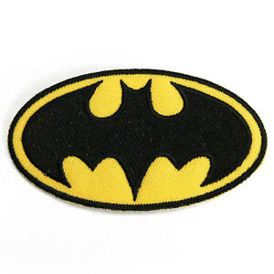 300x300 Iron On Patch Batman Signal Symbol Logo Icon Embroidered Clothing