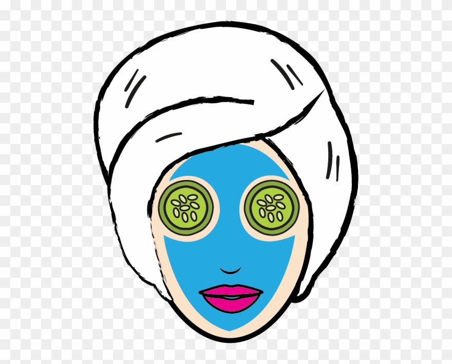 880x708 Facial Mask Icon, Beauty Clipart, Cosmetic Clipart