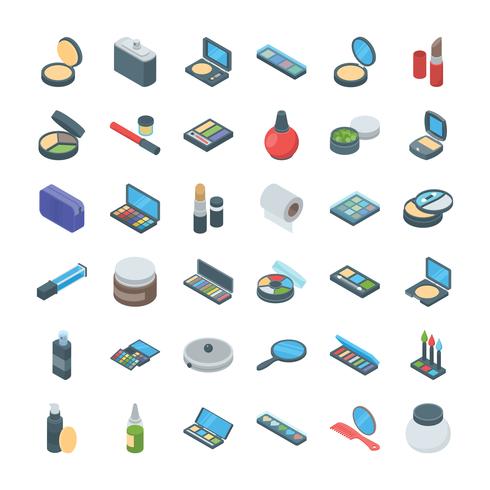490x490 Beauty Products Icon Set
