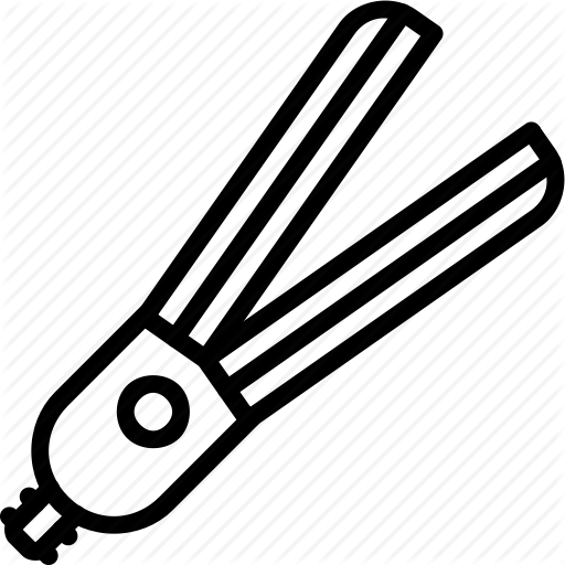 512x512 Beauty, Cosmetic, Hair, Hair Product, Straighteners Icon