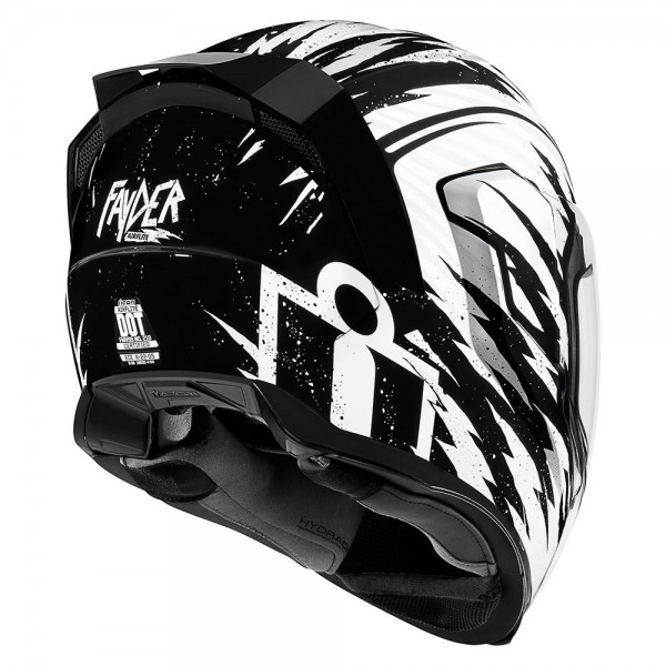 Icon Airflite Fayder White Helmet 600x600 Icon Airflite Fayder White Helmet