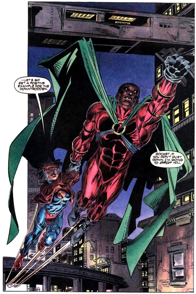 682x1024 Black Superhero Icon