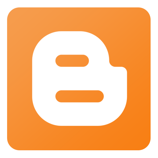 512x512 Blogger Icon Flat Gradient Social Iconset Limav