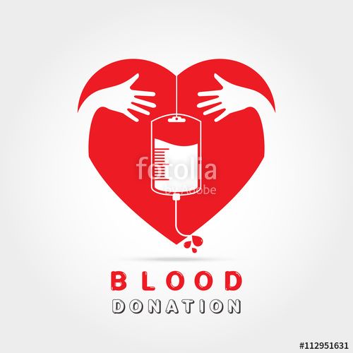 500x500 Logo Design Blood Donation, Blood Donation