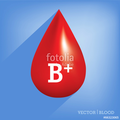 500x500 Red Blood Drop Iconblood Type,blood Group, Stock Photo