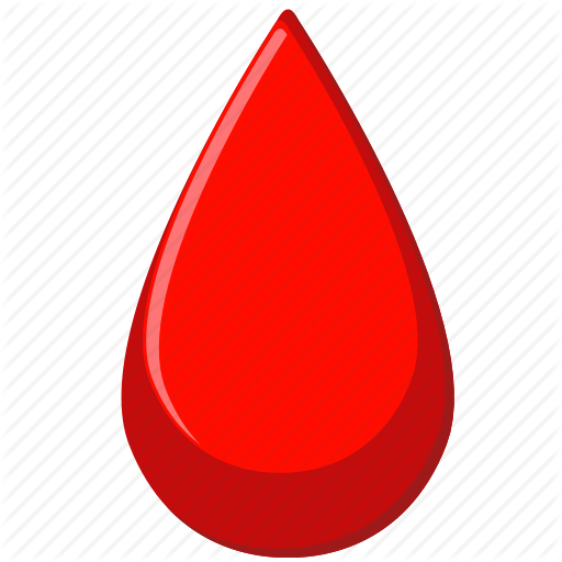 512x512 Blood, Drop, Medicine, Red Icon
