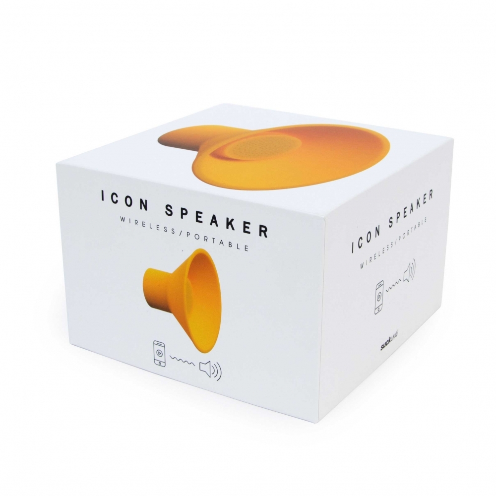 1000x1000 Suck Uk Sound Icon Bluetooth Portable Speaker Yellow