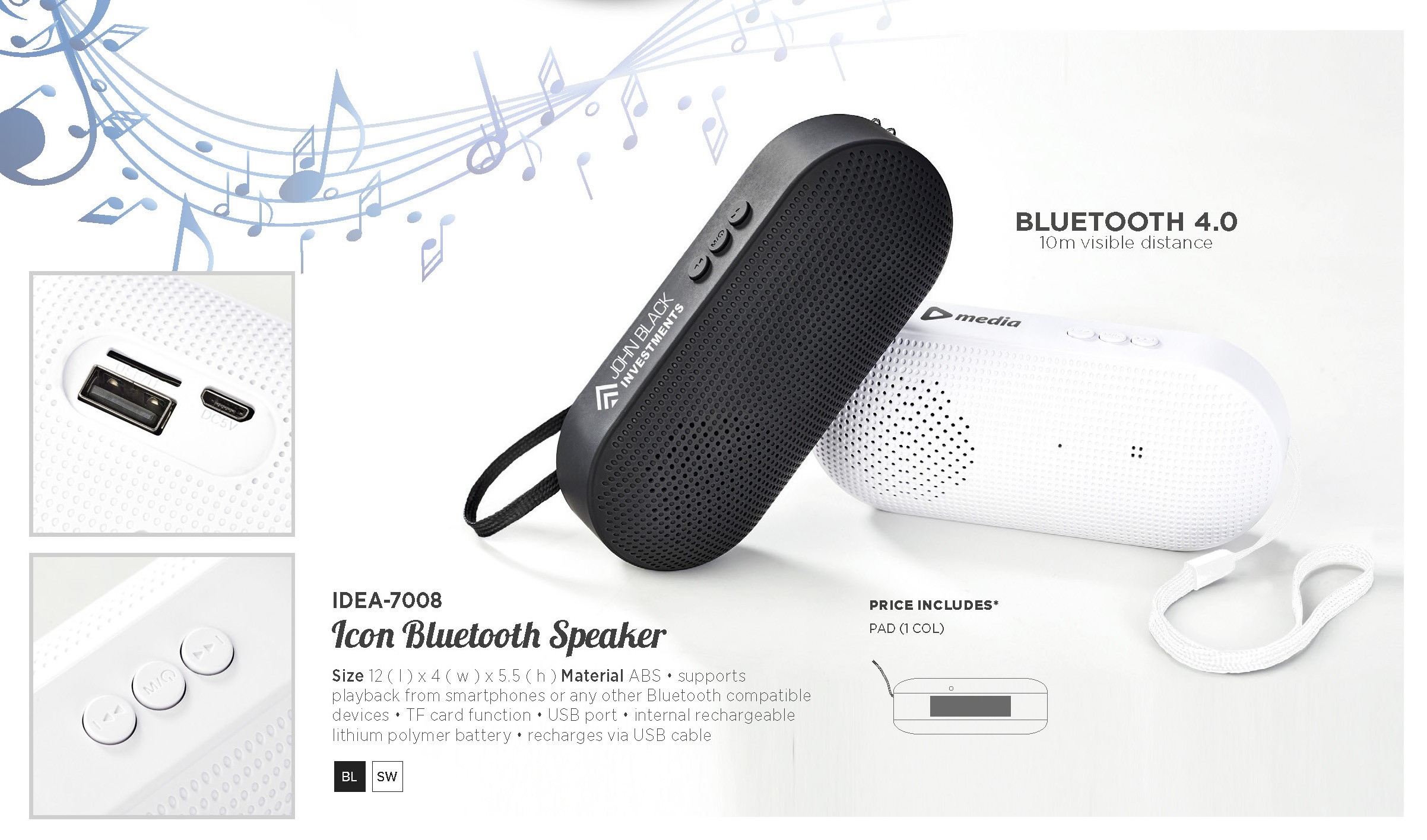 2404x1416 Icon Bluetooth Speaker Promobasket Zambia