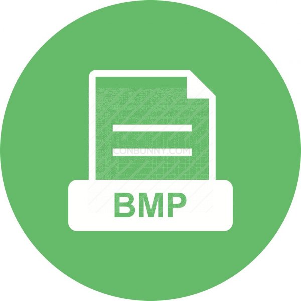 600x600 Bmp Flat Round Icon