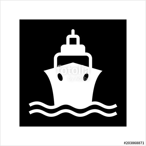 500x500 Ship Icon, Boat Icon Stock Image And Royalty Free Vector