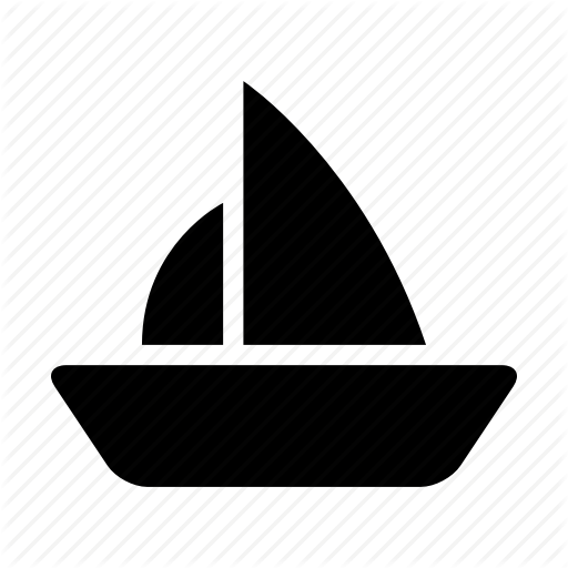 512x512 Boat, Sail, Sailing, Ship, Shipping, Travel, Yacht Icon