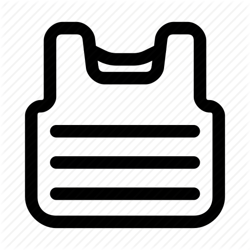 512x512 Body Armor, Bulletproof, Kevlar, Vest Icon