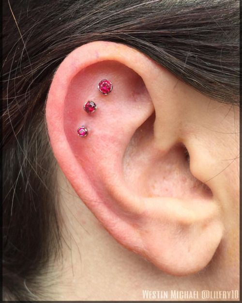 500x625 Started My Day With This Triple Flat With Descending Garnet Gems