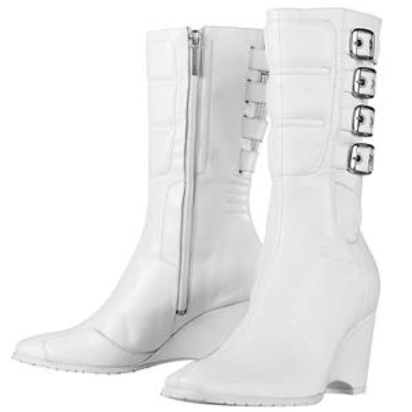 580x580 Icon Shoes One Day Sale Bombshell Riding Boots White Poshmark