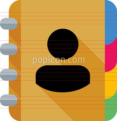 400x416 Address Book Icon