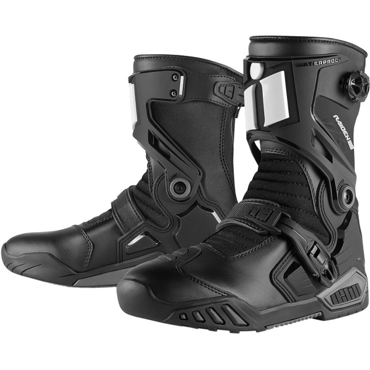 1280x1280 Icon Raiden Dkr Motorcycle Boots