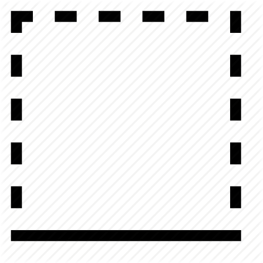 512x512 Border, Bottom, Cell, Content, Table Icon