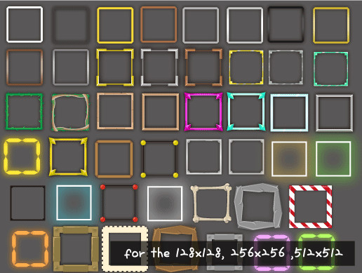 516x389 Icon Border Pack