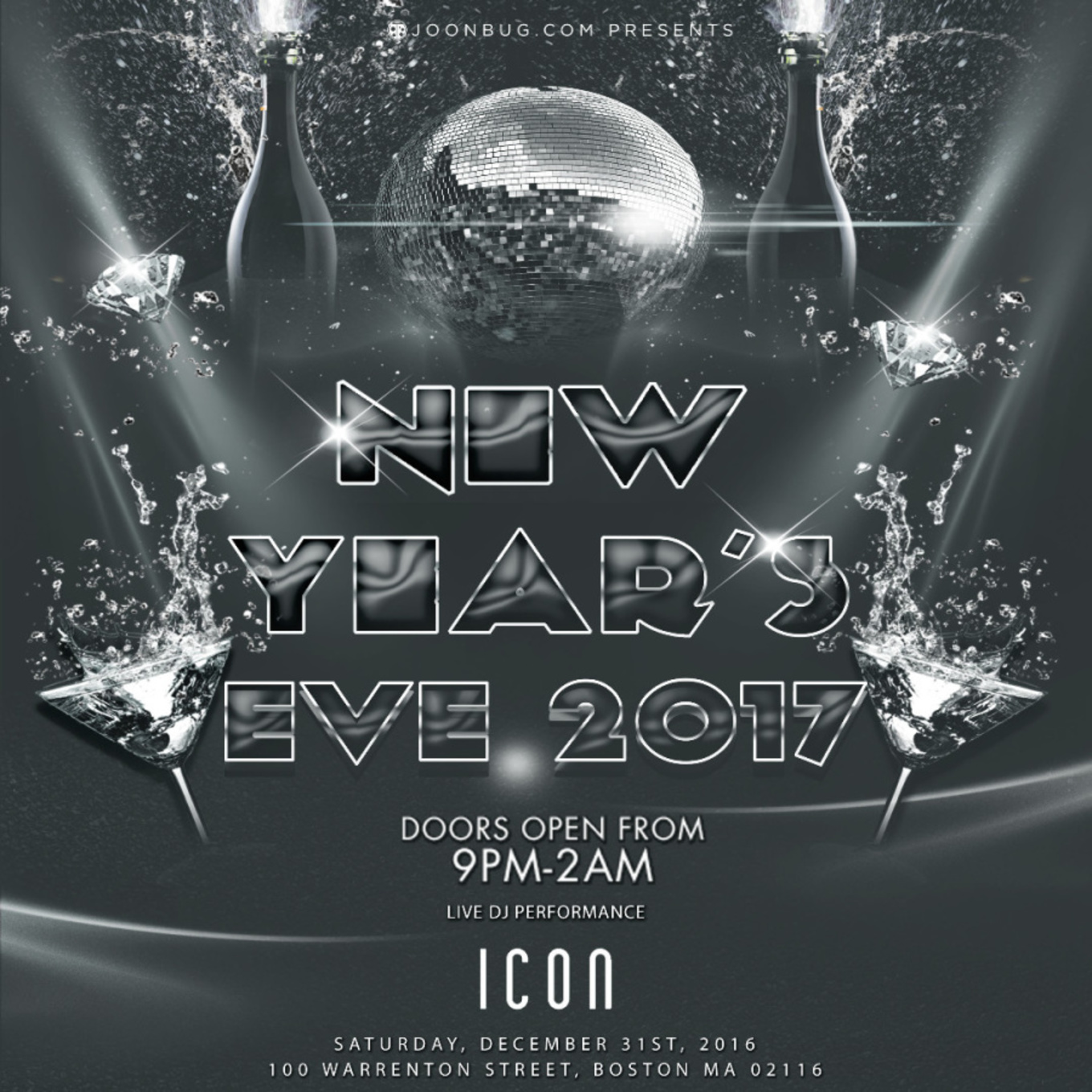 1360x1360 Icon Nightclub New Year's Eve