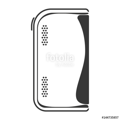 500x500 Black Temperature Control Box Mod Icon Stock Image And Royalty