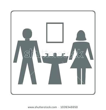 450x470 Boys Bathroom Sign Modernprimal