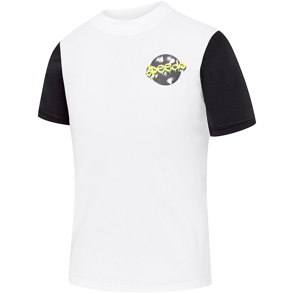 1000x1000 Boys Icon Logo Short Sleeve Rashie Rashies Sun Tops Speedo