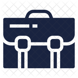 256x256 Briefcase Icon Of Glyph Style