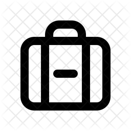 256x256 Briefcase Icon Of Line Style
