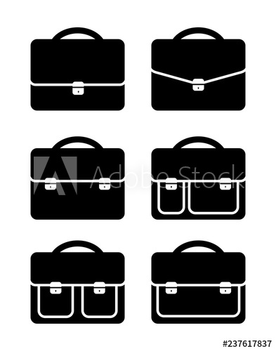 393x500 Briefcase Silhouette Black Briefcase Icon Briefcase Isolated