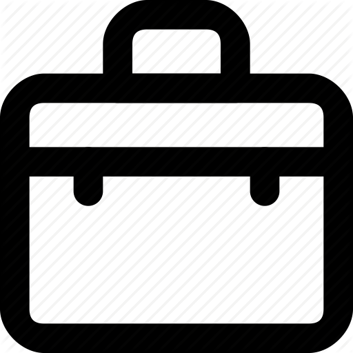 512x512 Briefcase, Business Bag, Documents Bag, Office Bag, Portfolio Bag Icon