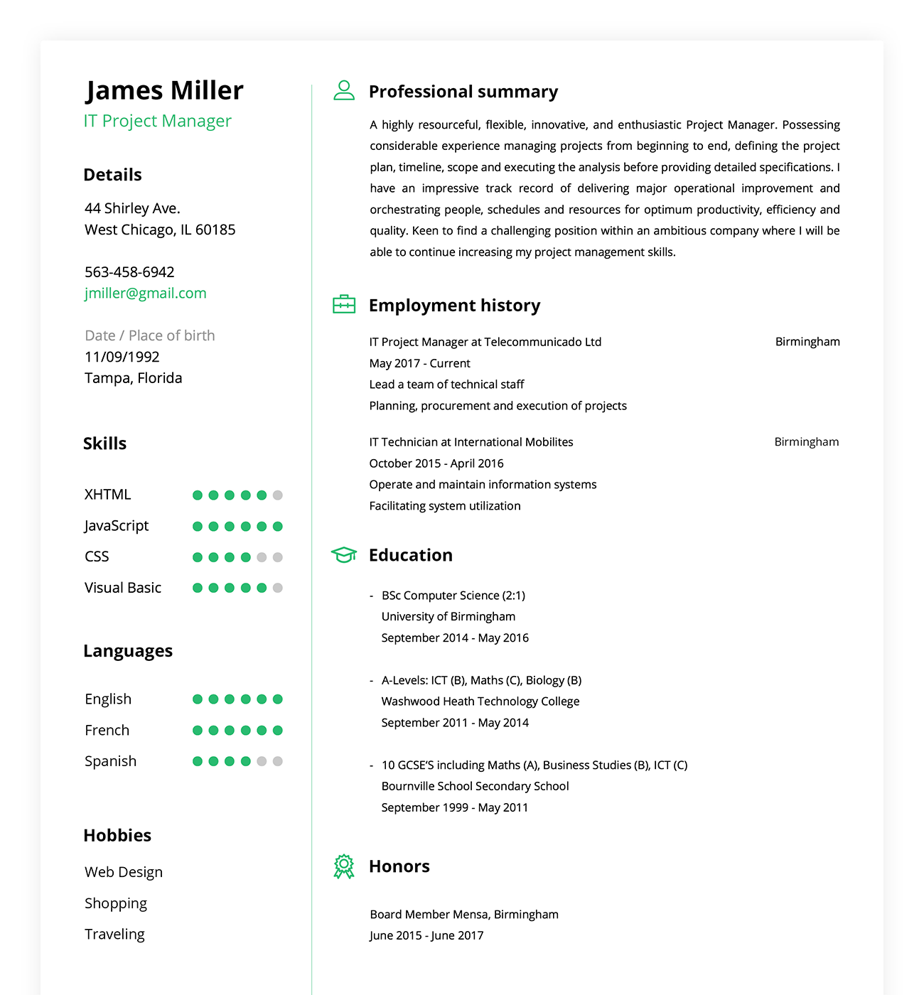 Resume Maker Online Create A Perfect Resume In Minutes! 1300x1400 Resume Maker Online Create A Perfect Resume In Minutes!